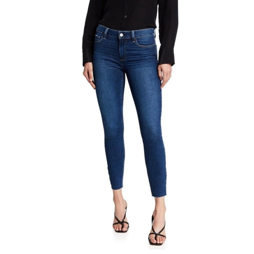 Paige Verdugo Ankle Jeans Blue Size 27 Women Country Western Cowgirl